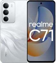 Изображение товара Смартфон REALME C71 8/128Gb RMX5303 белый с NFC и большим аккумулятором
