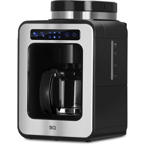Кофеварка BQ CM7000, капельная, нержавеющая сталь /черный