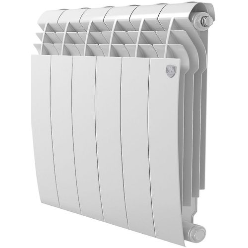 Радиатор биметаллический ROYAL THERMO BiLiner 500 Bianco Traffico, 500мм х 8 секций, боковое [нс-1176306] ROYAL THERMO