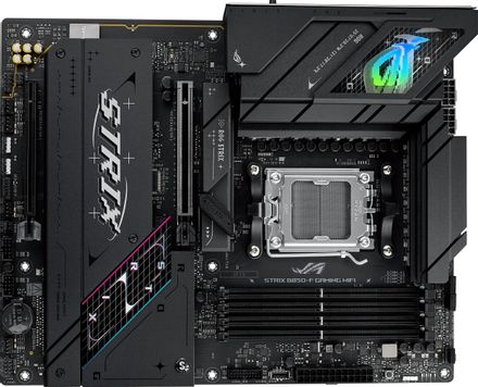 Материнская плата ASUS ROG STRIX B850-F GAMING WIFI, Socket AM5, AMD B850, ATX, Ret