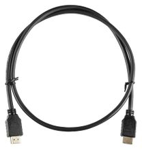 Изображение товара Кабель аудио-видео HDMI BURO 2.1 1м черный для высокого качества передачи