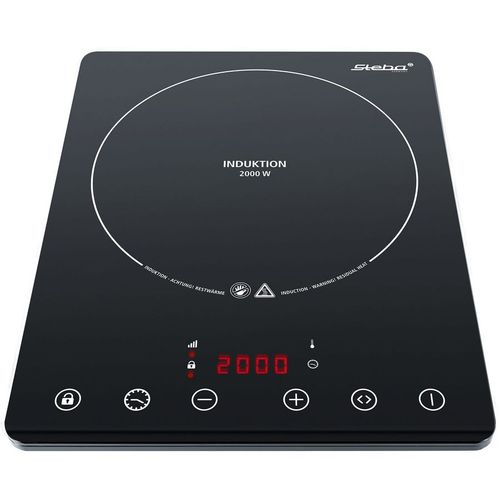 Настольная плита индукционная STEBA IK 65 Slim, стеклокерамика, черный