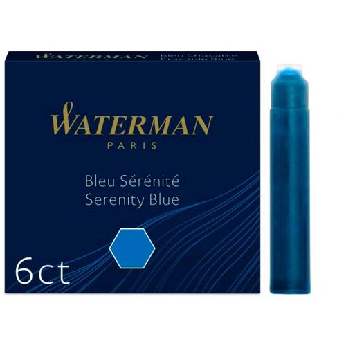Картридж Waterman для ручек перьевых (6шт) [s0110950]