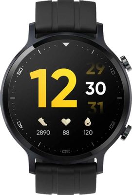 Смарт-часы REALME Watch S RMA207,  22мм,  1.3",  черный / черный [дубль использовать 1472019]