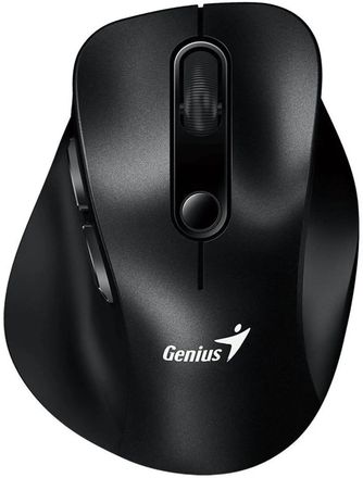 Мышь беспроводная Genius Ergo 9000S, Bluetooth/Радио, вертикальная, оптическая, USB, 2400dpi, черный [31030038400]