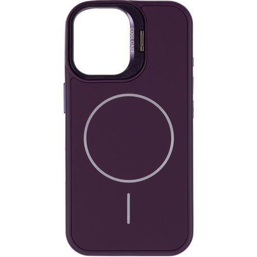 Чехол (клип-кейс) ZIBELINO Organic, для Apple iPhone 16, фиолетовый [zms-apl-16-org-st-pur]