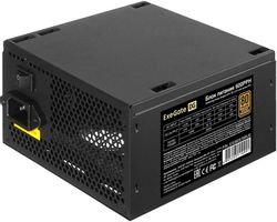 Изображение товара Блок питания EXEGATE 600PPH,  600Вт,  80 PLUS BRONZE,  120мм, черный, retail [ex280578rus-s]