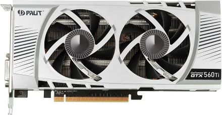 Palit NVIDIA  GeForce GTX 560Ti 448 cores 1.25ГБ GDDR5, Ret [ne5x564010da-110xf]