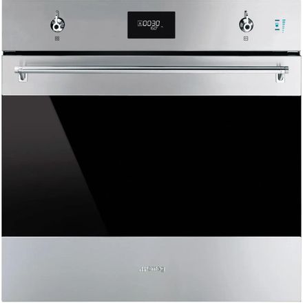 Духовой шкаф электрический SMEG SOP6301S2X,  68л,  дверца с 4 стеклами,  нержавеющая сталь