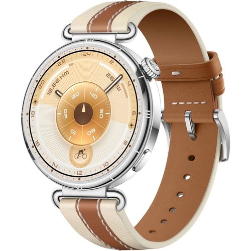 Смарт-часы Huawei Watch GT 6 Konsu-B19W, 41мм, 1.32", коричневый/серебристый