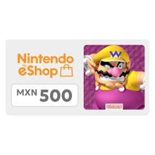 Изображение товара Nintendo eShop MX 500 пополнение для Мексики карта