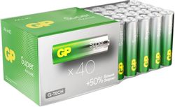 AA Батарейка GP Super Alkaline 15AA21-2CRSWC40, 40 шт.