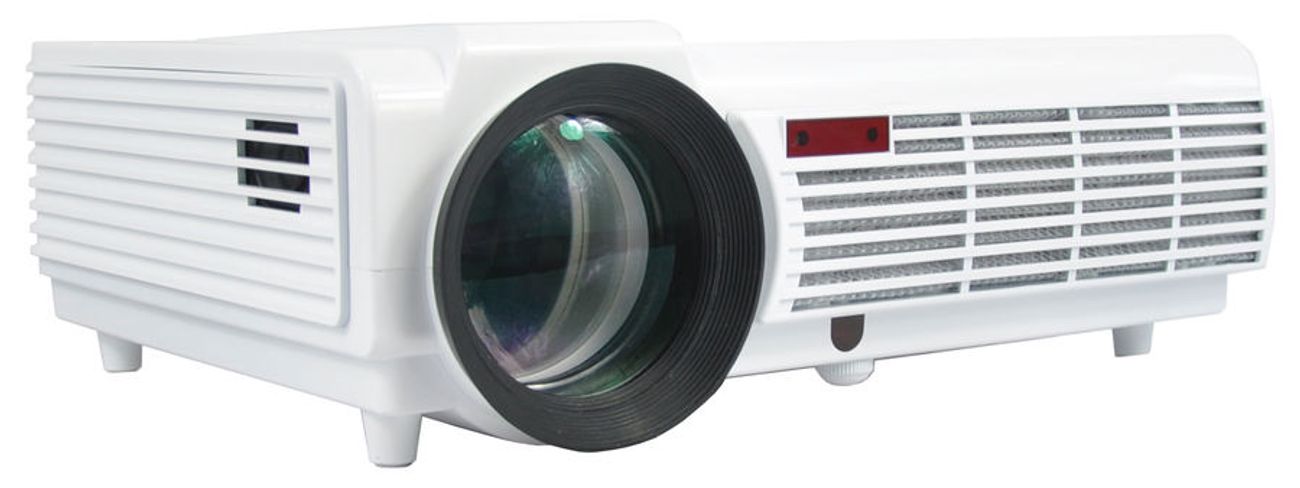 Проектор Cactus CS-PRO.09WT.WXGA-W, LCD, Wi-Fi, белый