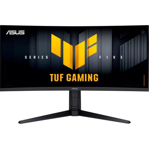34" Монитор ASUS VG34WQL5A, 3440x1440, VA, 200Гц, 2хHDMI, 2хDP, изогнутый, черный [90lm0ci1-b01171]