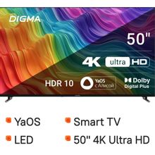 Изображение товара 50 Телевизор Digma DM-LED50UBB33 4K Ultra HD Smart TV