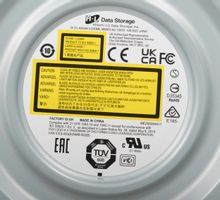 Оптический привод DVD-RW LG GH24NSD5, черный