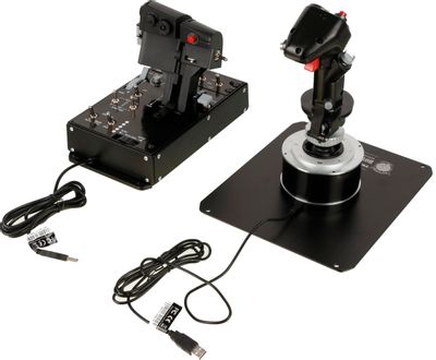 Джойстик проводной Thrustmaster Warthog Flight Stick черный [2960738]