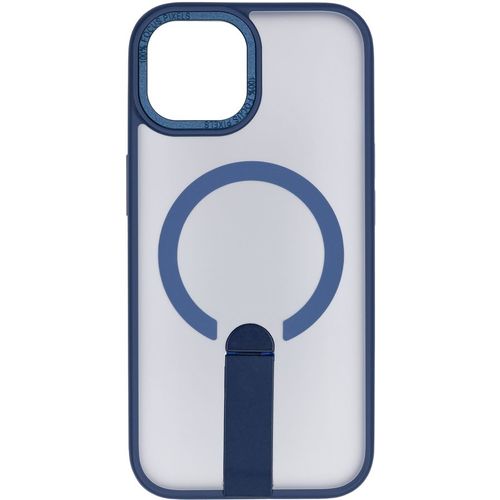 Чехол (клип-кейс) ZIBELINO Shine, для Apple iPhone 15, синий [zms-apl-15-sh-st-blu]