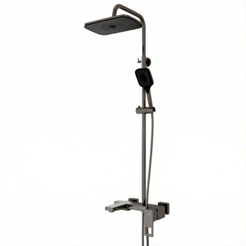 Душевая система для ванны MIXLINE Стандарт А 557896, графит [МЛ2409Г/ML2409GR]