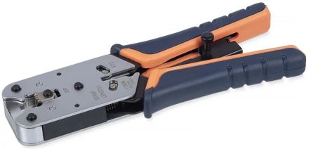 Инструмент обжимной Cabeus (HT-L2182R) для RJ-45 черный/оранжевый