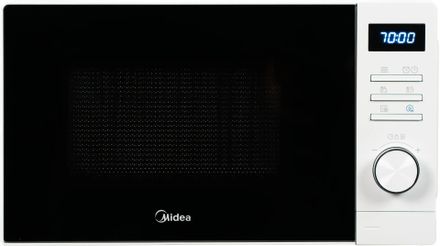 Микроволновая печь Midea AM720C2VR-W, 700Вт, 20л, белый