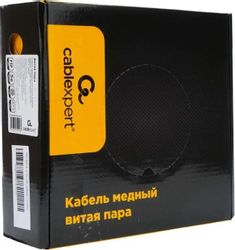 Кабель CABLEXPERT FPC-5051E-4-CU/100 FTP, кат.5E, 100м, серый