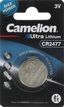 Изображение товара CR2477 Батарейка CAMELION Lithium CR2477-BP1,  1 шт.