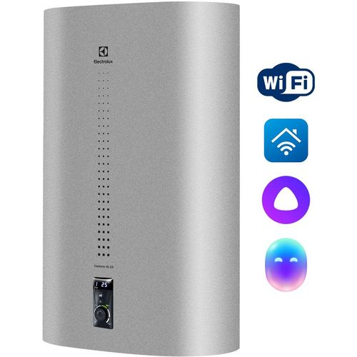 Водонагреватель Electrolux Centurio IQ 3.0 EWH 80, накопительный, 2кВт, 80л, серебристый [нс-1449186]