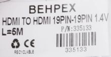 Кабель аудио-видео High Speed ver.1.4,  HDMI (m)  -  HDMI (m) ,  ver 1.4,  5м