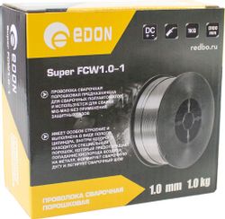 Проволока сварочная EDON Super FCW1.0-1, D1мм, 1000грамм