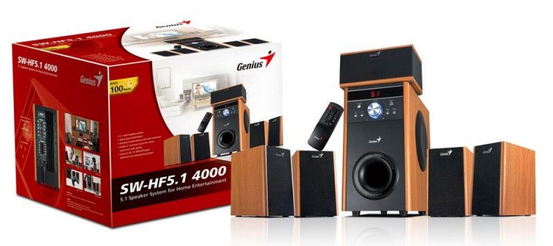 Genius active 5.1 home sales theater