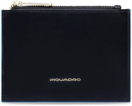 Чехол для кредитных карт Piquadro Blue Square PP6659B2R/N, кожа натуральная, черный