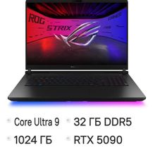 Изображение товара Игровой ноутбук ASUS ROG Strix Scar 18 G835LX-SA022W с NVIDIA RTX 5090