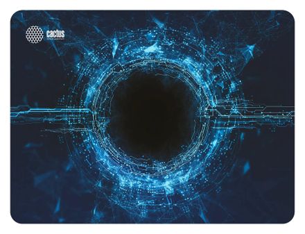 Коврик для мыши Cactus Plasma рисунок, ткань, 400х300х3мм [cs-mp-pro02xl]