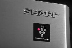 Холодильник трехкамерный Sharp SJ-EX93PSL Hybrid Cooling, Side by Side, инверторный