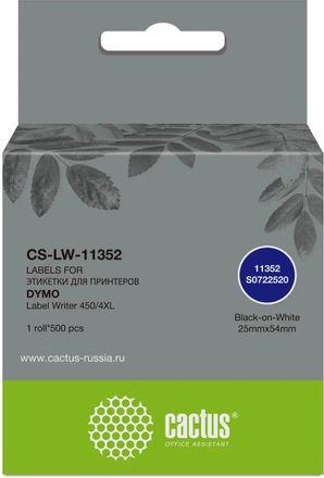 Этикет-лента Cactus CS-LW-11352, для термопечати