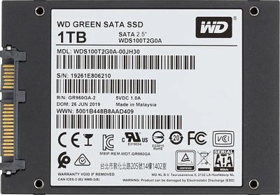 SSD WD Green WDS100T2G0A 1 2.5