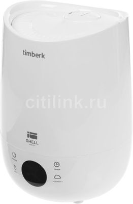 Увлажнитель воздуха ультразвуковой Timberk T-HU4-A16E-W, 4л, белый ...