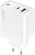 Изображение товара Сетевое зарядное устройство PERO TC15,  USB-A,  USB-C, 65Вт, 3A, белый [тс15w]