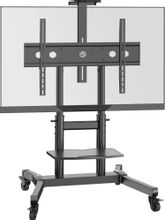 Изображение товара Стойка для телевизора ONKRON TS1891, 50-90", напольный, мобильный,  черный