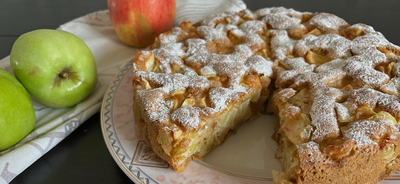 Рецепт польского пирога с яблоками «Яблочник»