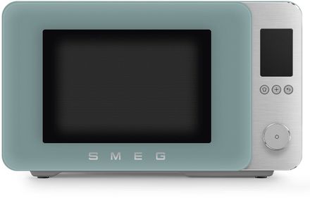 Микроволновая печь SMEG MOC02EGMEU, 900Вт, 27л, зеленый/нержавеющая сталь