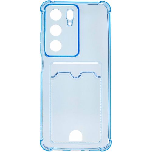 Чехол (клип-кейс) ZIBELINO Silicone Card Holder, для Realme C75, голубой [zsch-rlm-c75-cam-lblu]