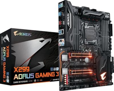 Gigabyte X299 AORUS Gaming 3 LGA 2066 Intel X299 ATX Ret 485459
