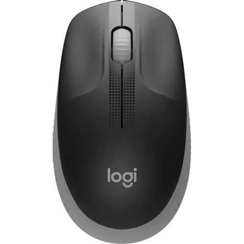 Мышь беспроводная Logitech M190, радио, оптическая, USB, 1000dpi, черный и серый [910-005906]