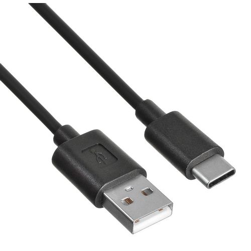Кабель Buro USB Type-C (m) — USB (m), 1.2м, 3A, черный [usb-tc-1.2b3a]