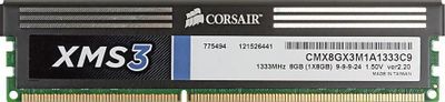 Corsair XMS3 CMX8GX3M1A1333C9 DDR3 1x 8 1333 DIMM Ret 665810