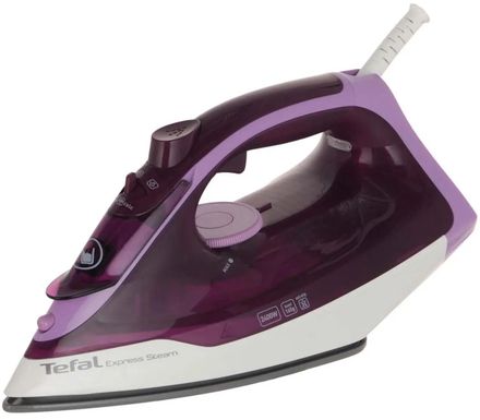 Утюг Tefal FV2836E0, с паровым ударом, 2400Вт, фиолетовый