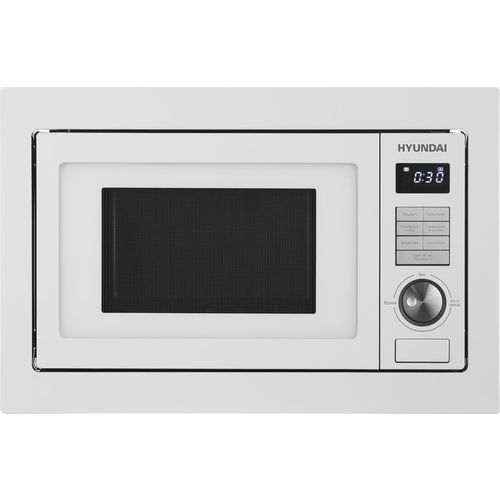 Встраиваемая микроволновая печь Hyundai HBW 2544 WG, 25л, 900Вт, белый