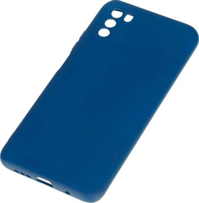 Чехол (клип-кейс) DF poOriginal-03, для Xiaomi Poco M3, синий [df pooriginal-03 (blue)]